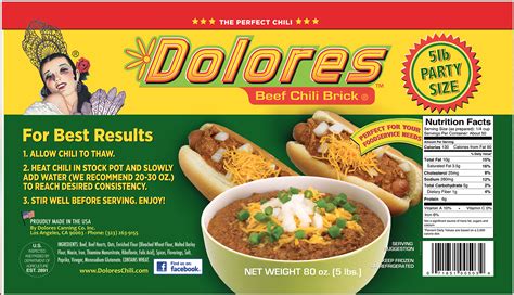 Dolores Chili Brick Recipe
